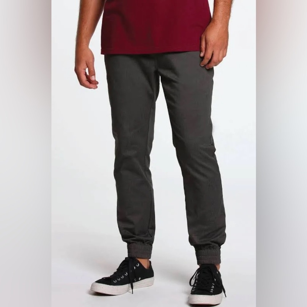 Quiksilver Charcoal Jogger Pants - Large